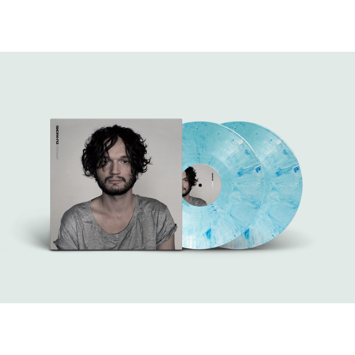 Various Artists: Apparat - DJ Kicks: Apparat (!K7 40th Anniversary) (2 x Blue Marbled Vinyl LP) (!K7 Records)