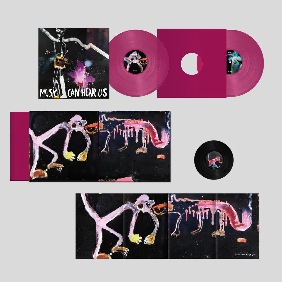 DJ Koze - Music Can Hear Us (2 x Magenta Vinyl + Bonus 7") (Pampa Records)