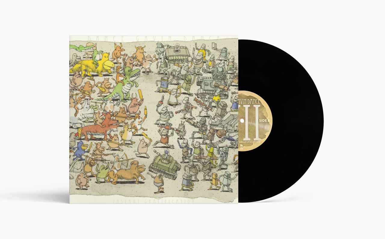 Dance Gavin Dance - Instant Gratification (Eco-Black Vinyl LP) (BMG)