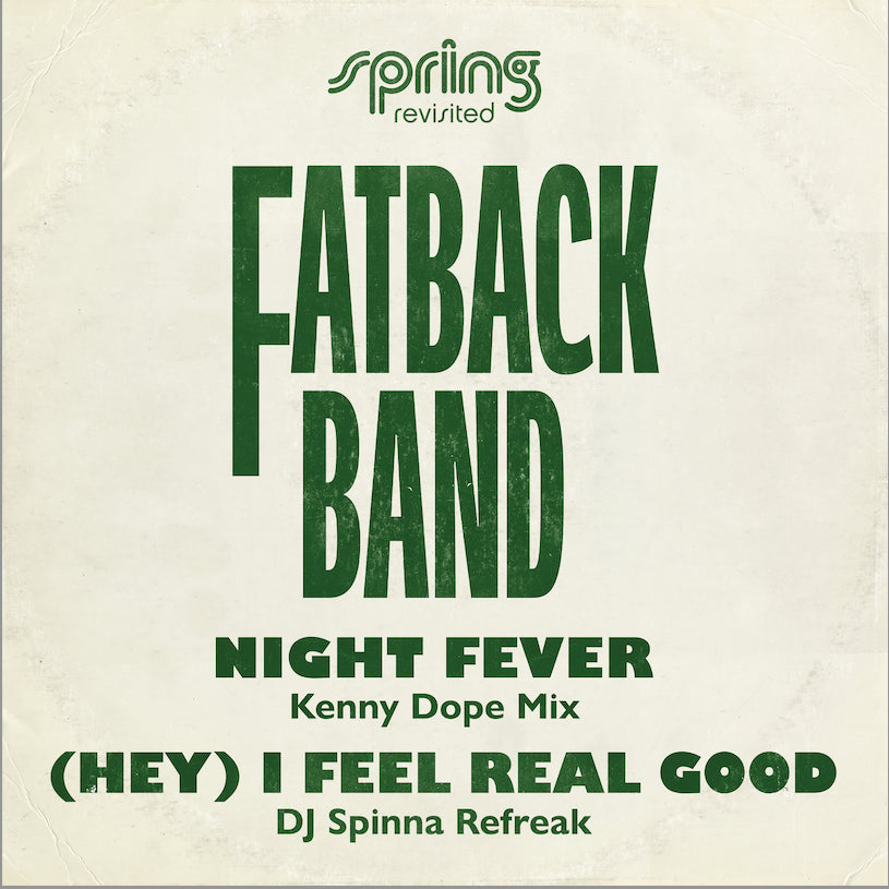Fatback Band - Night Fever / (Hey) I Feel Real Good (12" Single) (Acid Jazz UK)