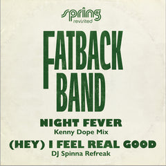 Fatback Band - Night Fever / (Hey) I Feel Real Good (12" Single) (Acid Jazz UK)