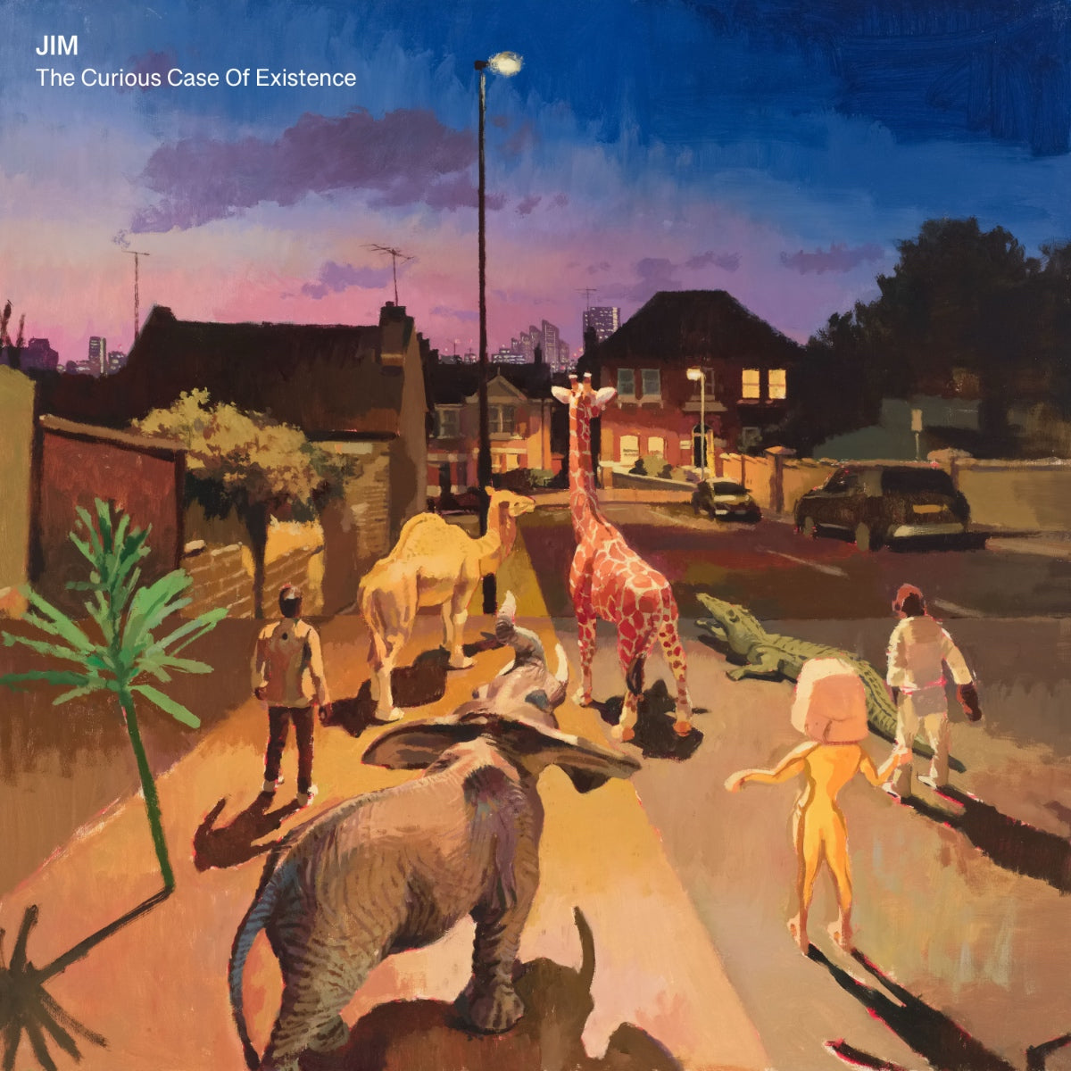 JIM - The Curious Case Of Existence (2 x Gold Mustard Coloured Vinyl LP) (Vicious Charm)
