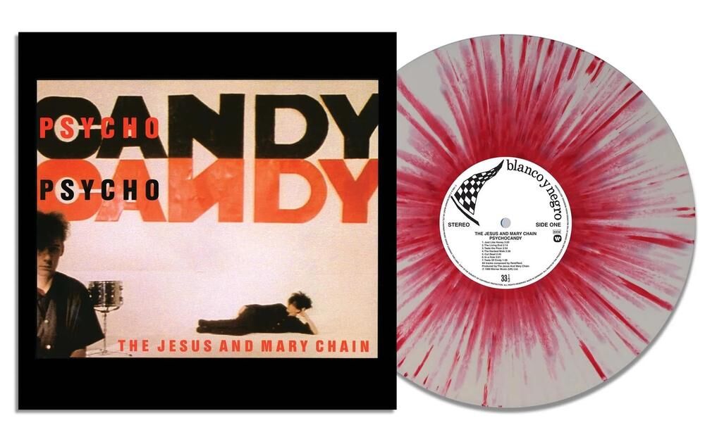 The Jesus And Mary Chain - Psychocandy (National Album Day 2025 Edition - White Red Splatter Vinyl LP) (Warner Music UK)
