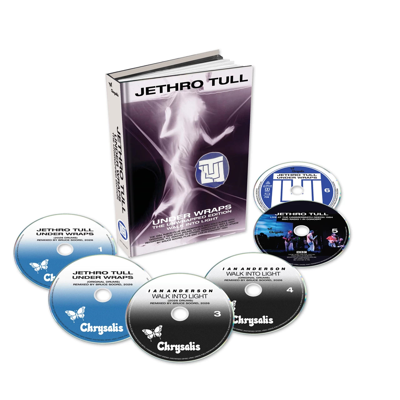 Jethro Tull - Under Wraps (Limited Edition 5CD + Blu-Ray Boxset) (Parlophone)