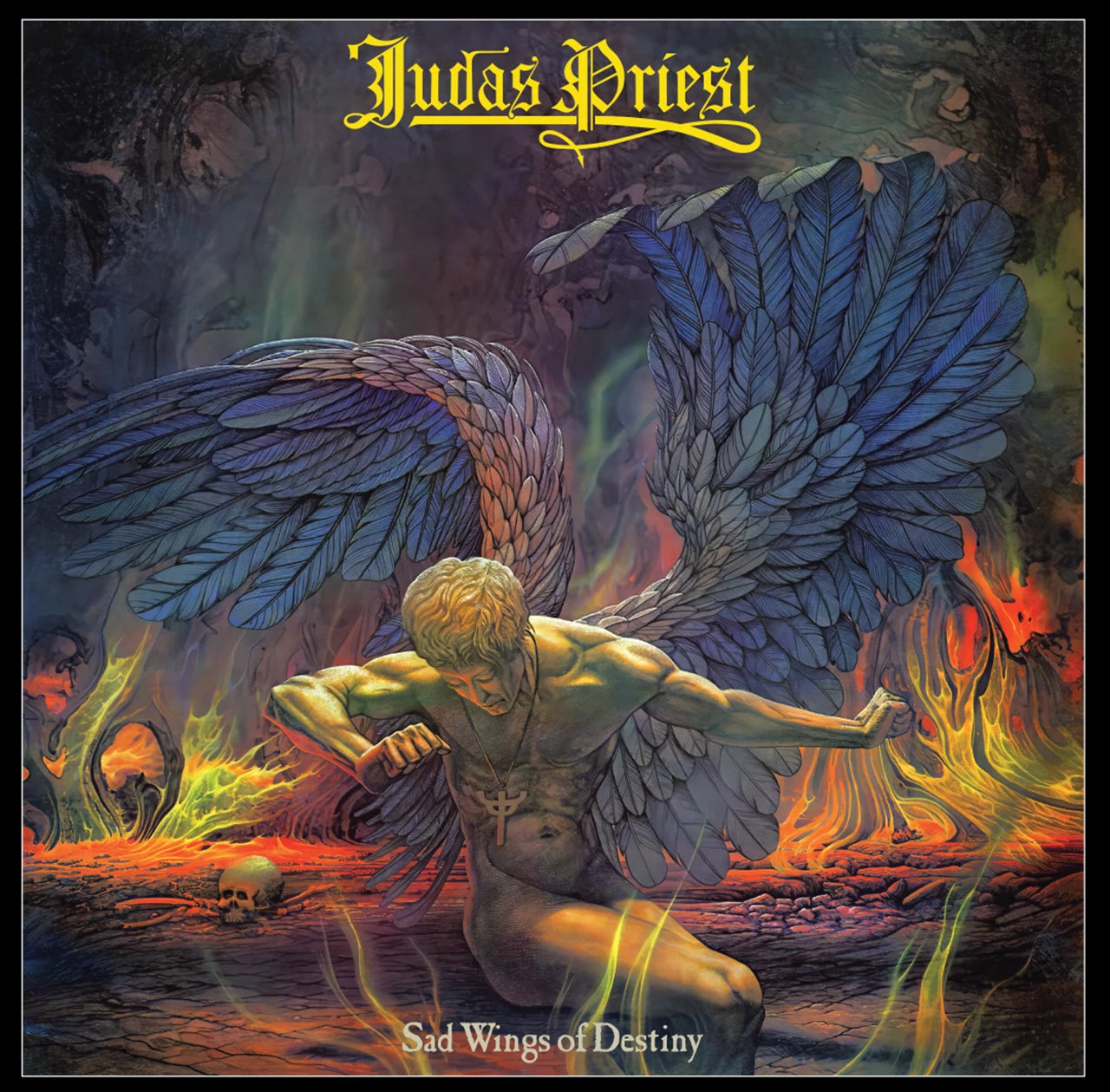 Judas Priest - Sad Wings Of Destiny (Original 1976 Masters) (Galaxy Yellow / Orange Mix Vinyl LP) (Exciter Records)