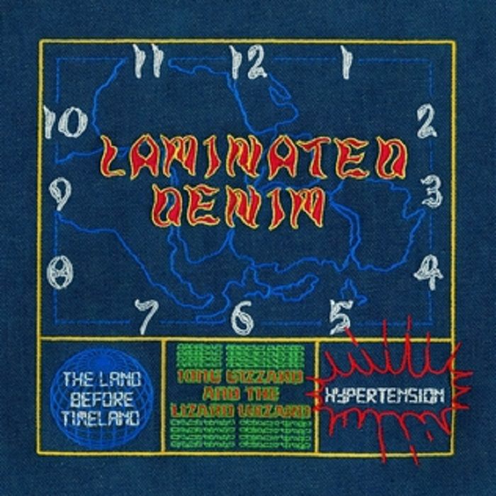 King Gizzard & The Lizard Wizard - Laminated Denim (Lucky Rainbow Coloured Vinyl LP) (p(doom) Records)