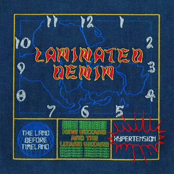 King Gizzard & The Lizard Wizard - Laminated Denim (Orange Habanero Vinyl LP) (p(doom) records)