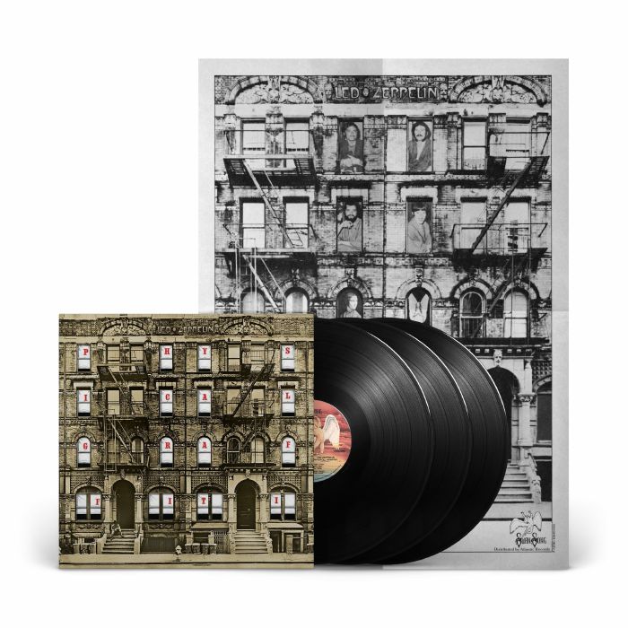 Led Zeppelin - Physical Graffiti (50th Anniversary 3 x 180g Black Vinyl LP) (Rhino Atlantic)