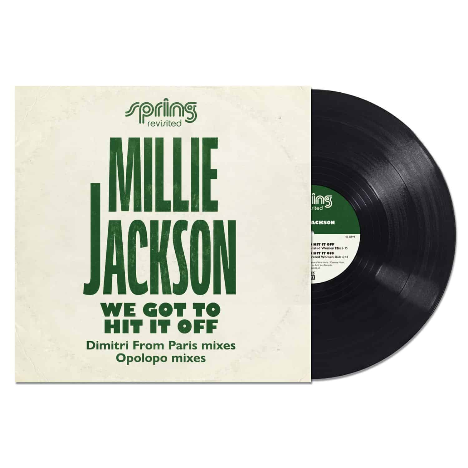 Millie Jackson - We Got To Hit It Off (Dimitri From Paris & Opolop Mixes) (12" Vinyl EP) (Acid Jazz UK)