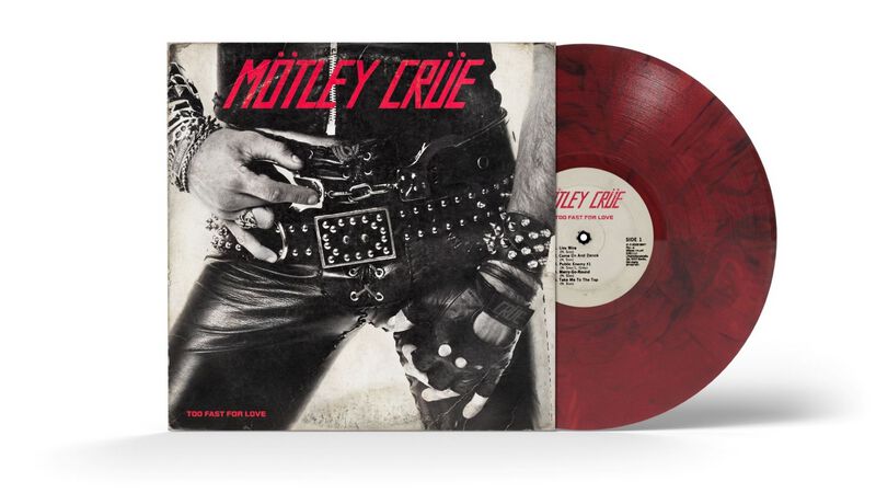 Motley Crue - Too Fast For Love (45th Anniversary Red/Black Vinyl LP) (BMG)