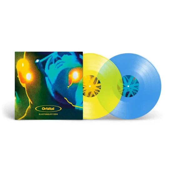Orbital - Glastonbury 1994 (2 x Transparent Yellow & Blue Vinyl LP) (London Records)