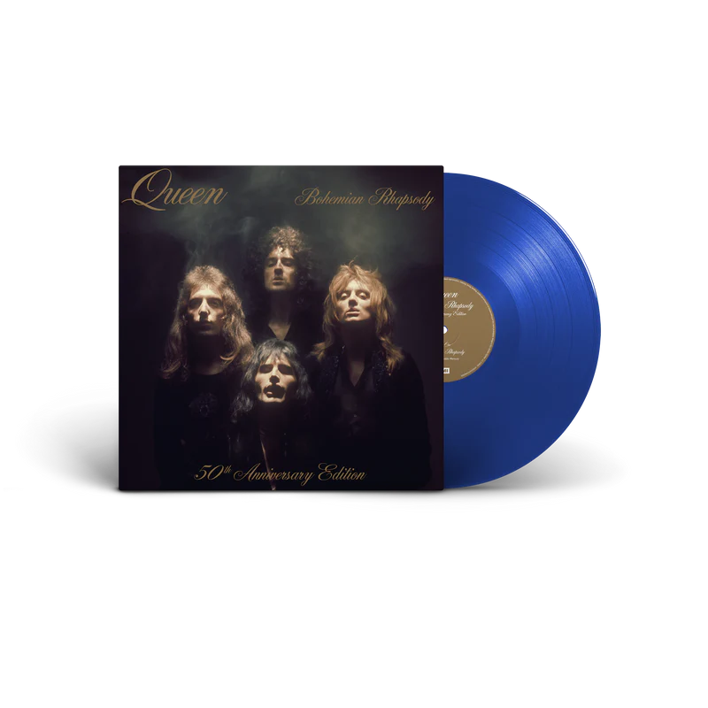 Queen - Bohemian Rhapsody / I'm In Love With My Car (180g Transparent Blue 12" Single) (Virgin EMI)