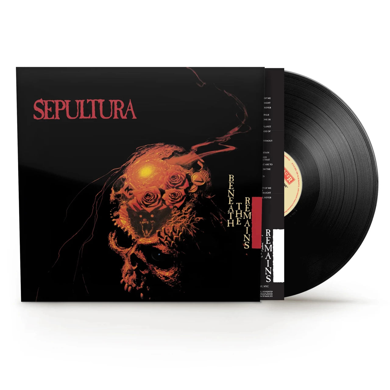 Sepultura - Beneath the Remains (Black Vinyl LP) (Rhino Atlantic)