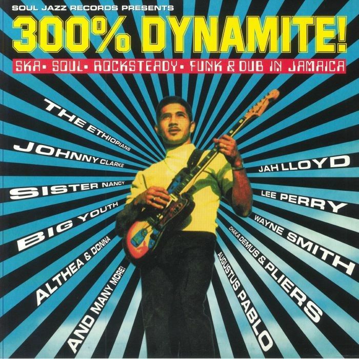 VA / Soul Jazz Records Presents - 300% DYNAMITE! Ska, Soul, Rocksteady, Funk and Dub in Jamaica (2 x Vinyl LP) (Soul Jazz Records)