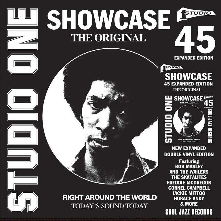V/A Soul Jazz Records Presents - Studio One Showcase 45 Expanded Edition (2 x Black Vinyl LP) (Soul Jazz Records)