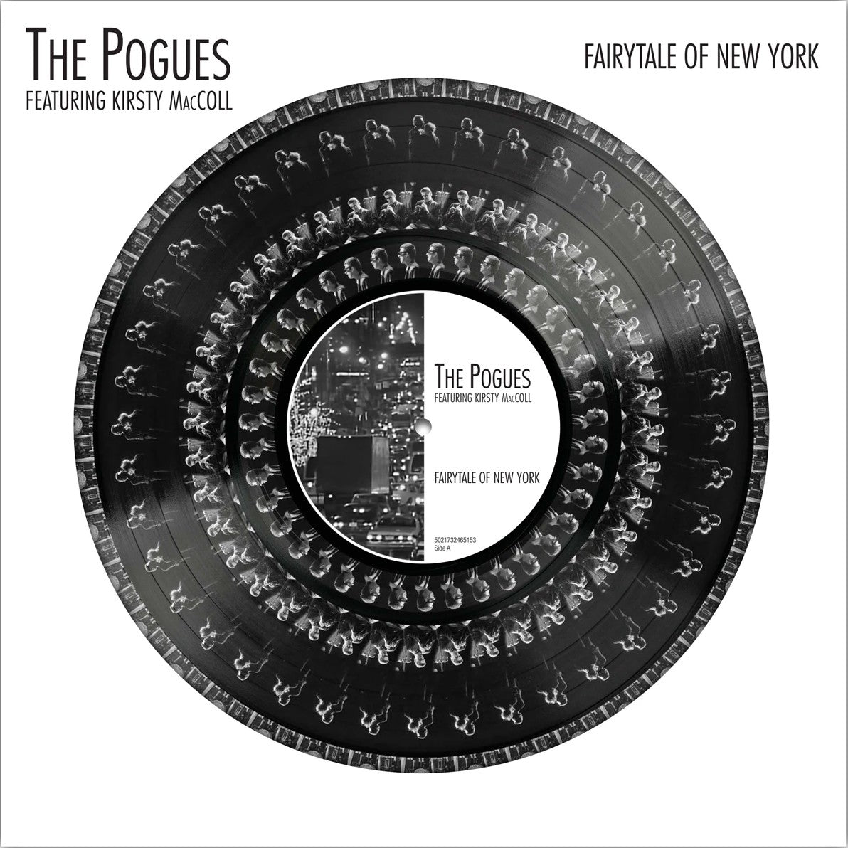 The Pogues - Fairytale Of New York (Ltd Edition 12" Zoetrope Vinyl EP) (Warner Music UK)