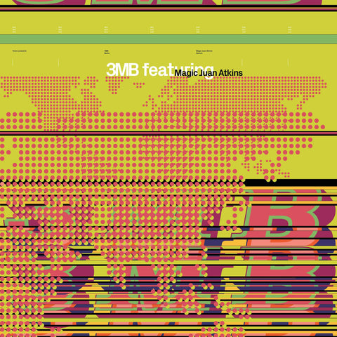 3MB feat. Magic Juan Atkins - 3MB feat. Magic Juan Atkins (2 x 180g Vinyl LP) (Tresor)
