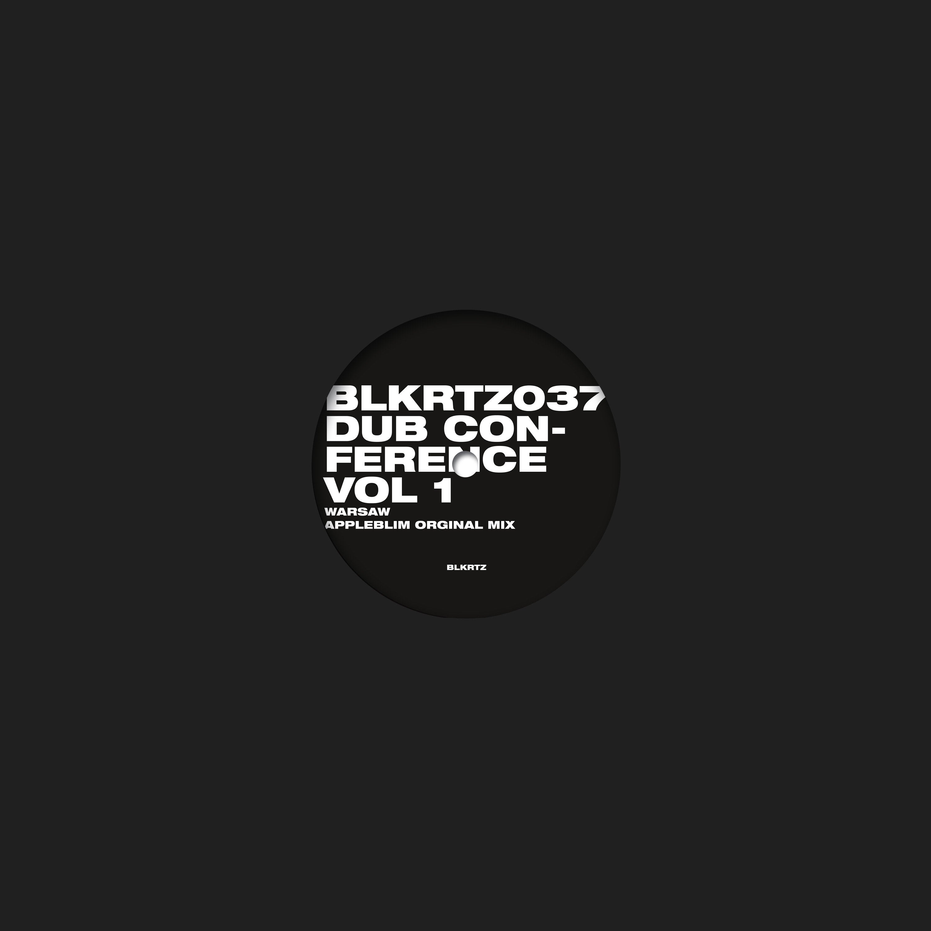 Appleblim / Deadbeat / Shackleton - Dub Conference Vol.1 (Limited Edition 2 x Vinyl LP)(BLKRTZ)