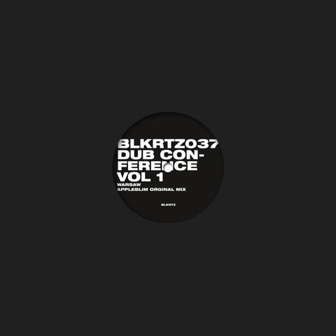 Appleblim / Deadbeat / Shackleton - Dub Conference Vol.1 (Limited Edition 2 x Vinyl LP)(BLKRTZ)