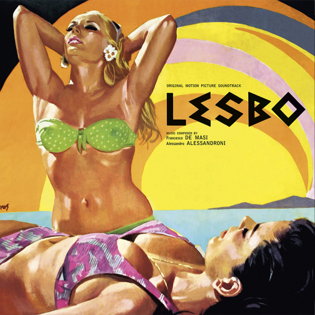 Alessandro Alessandroni / Francesco De Masi - Lesbo (Original Soundtrack) (180g Vinyl LP)(Cinevox/BTF/AMS)
