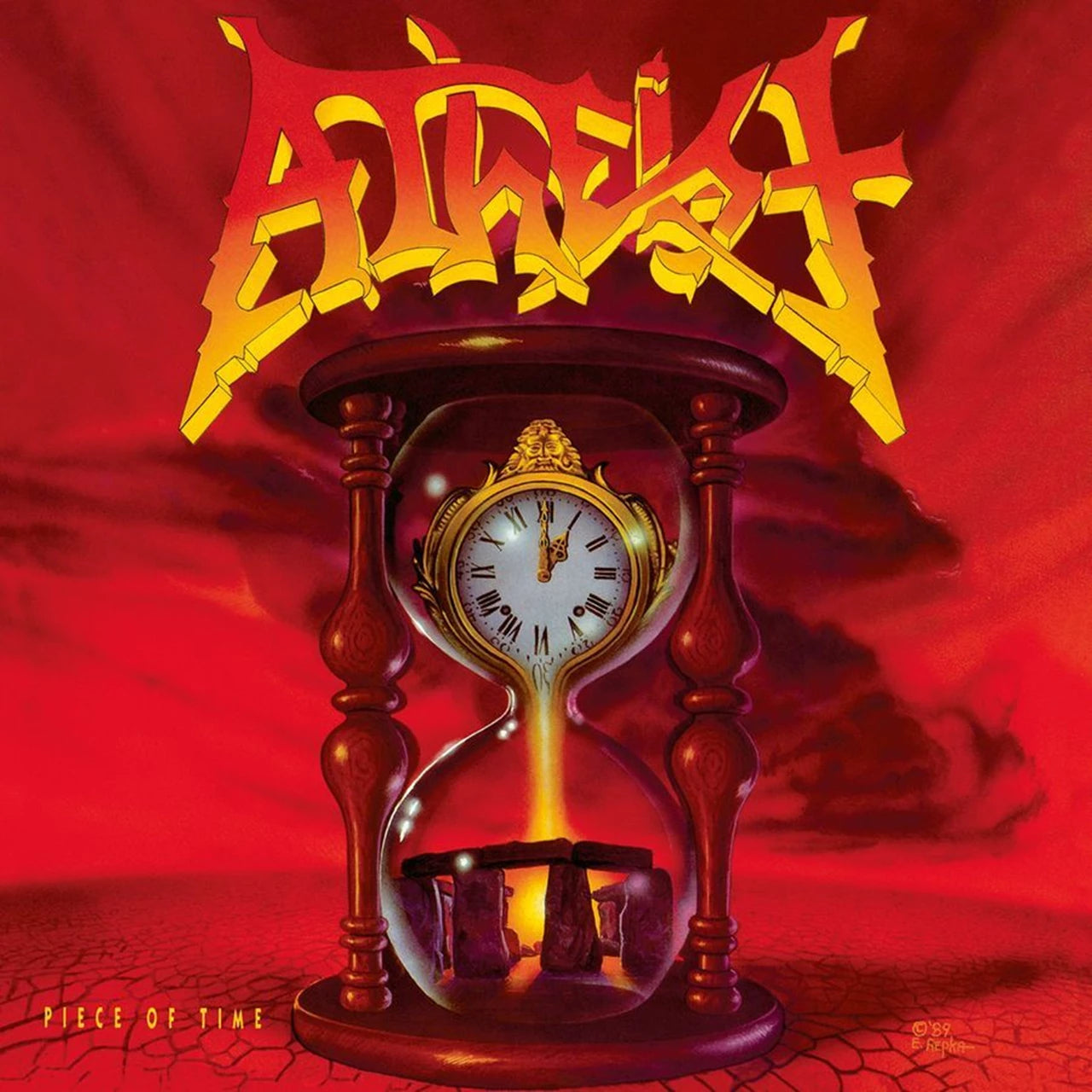 Atheist - Piece Of Time (Transparent Orange Vinyl LP) (Nuclear Blast)
