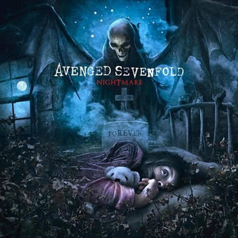 Avenged Sevenfold - Nightmare (2 x Electric Blue w/ Black Splatter Vinyl) (Hopeless Records)