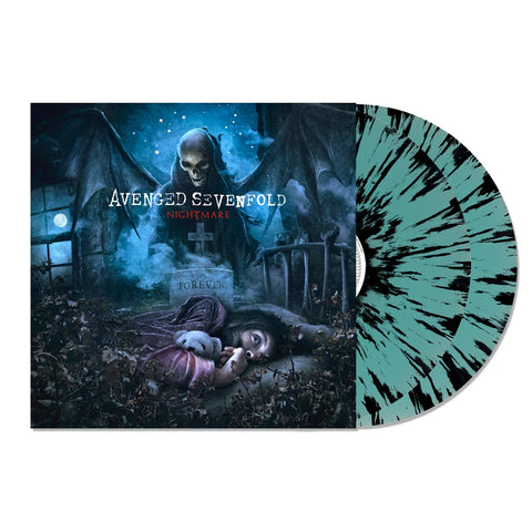 Avenged Sevenfold - Nightmare (2 x Electric Blue w/ Black Splatter Vinyl) (Hopeless Records)