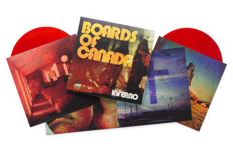 Boards Of Canada - Inferno (Ltd Deluxe Edition 2 x Red Translucent Vinyl LP) (Warp Records)
