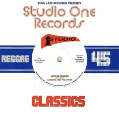 Carlton And The Shoes - Love Me Forever / Never Let Go (Red Vinyl 7" Single) (Soul Jazz Records)