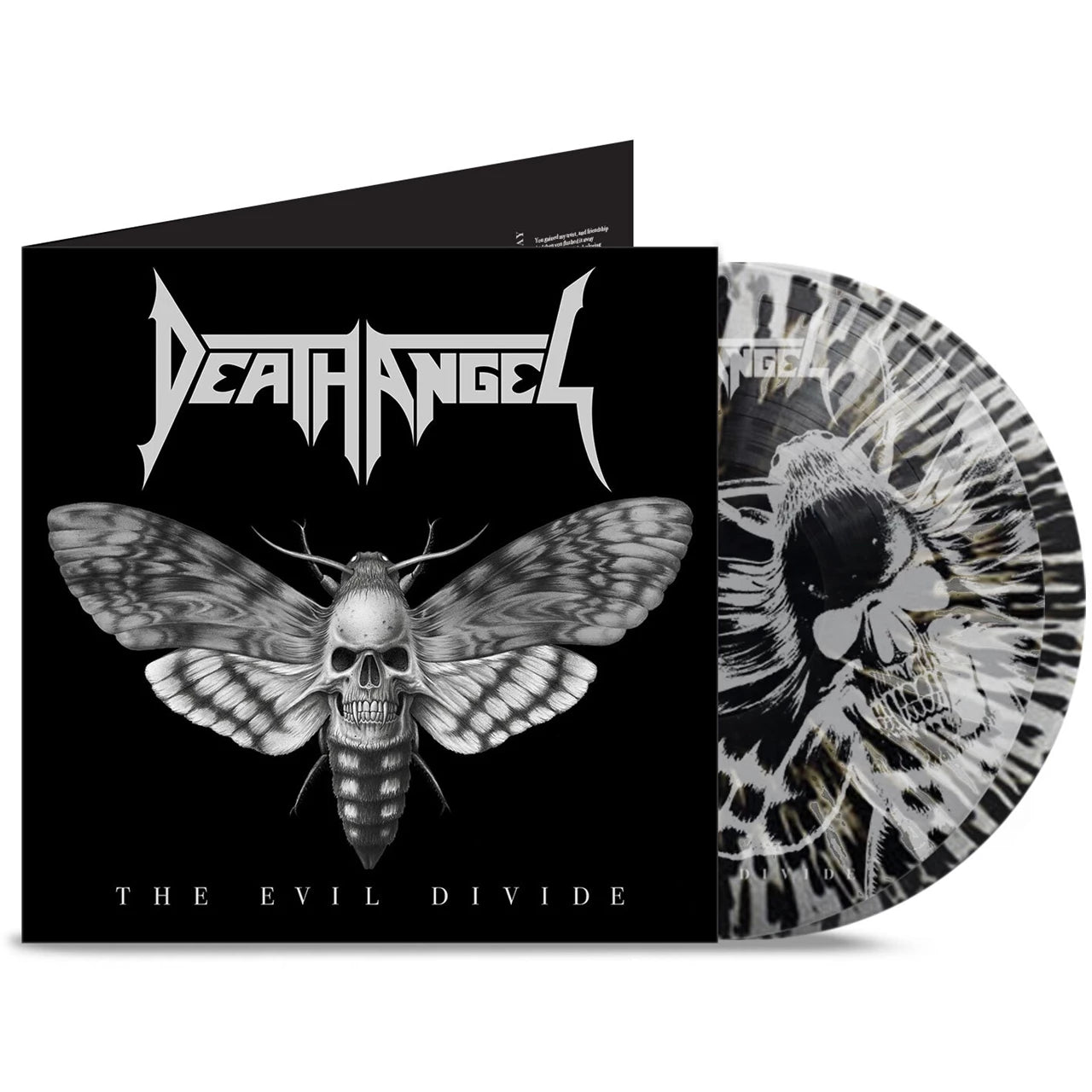 Death Angel - The Evil Divide (Ltd Ed. 2 x Clear & Black Splatter Vinyl LP) (Nuclear Blast)
