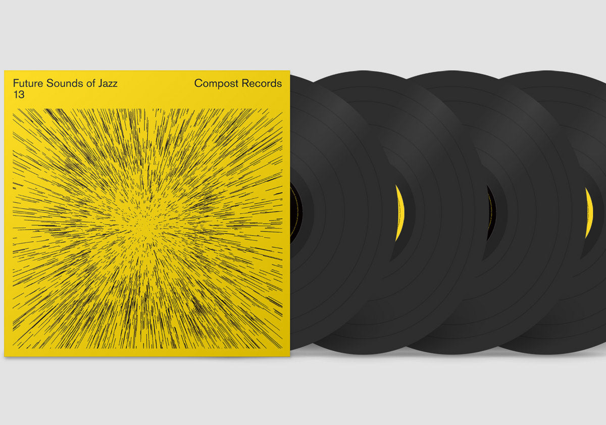 Various Artists - Future Sounds Of Jazz Vol. 13 (4 x Black Vinyl LP) (Compost)