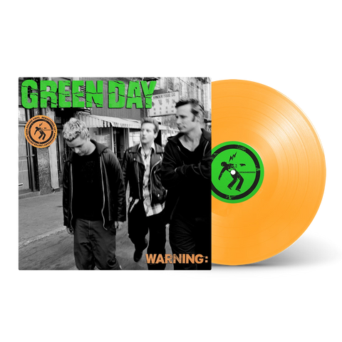 Green Day - Warning (140g Neon Orange Vinyl LP) (Reprise)