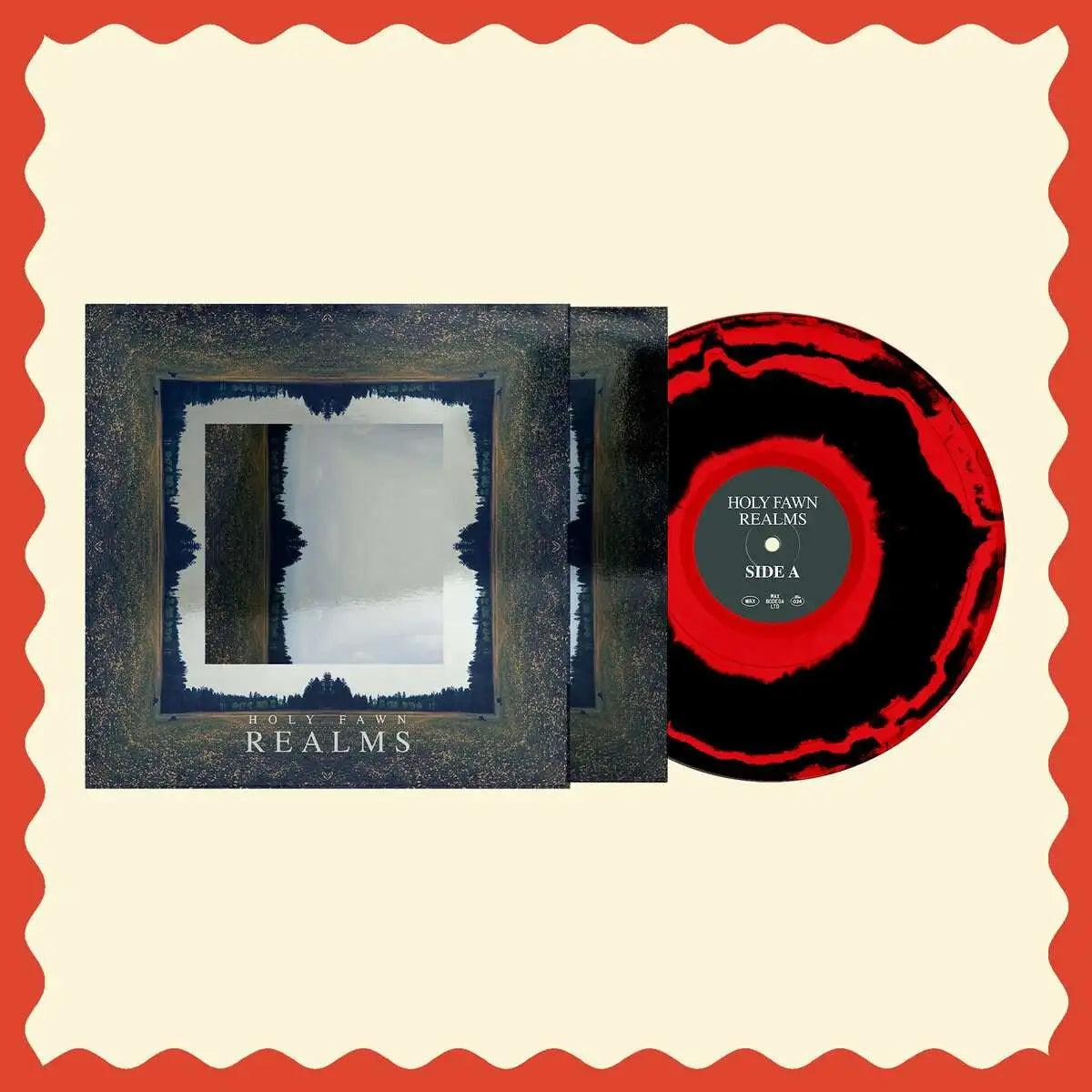Holy Fawn - Realms (Black & Red Vinyl LP) (Wax Bodega)