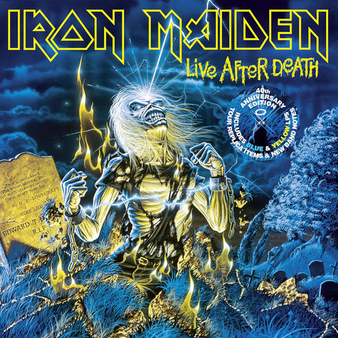 Iron Maiden - Live After Death (40th Anniversary Ltd Edition Collectors 2x Coloured Vinyl LP) (Parlophone)