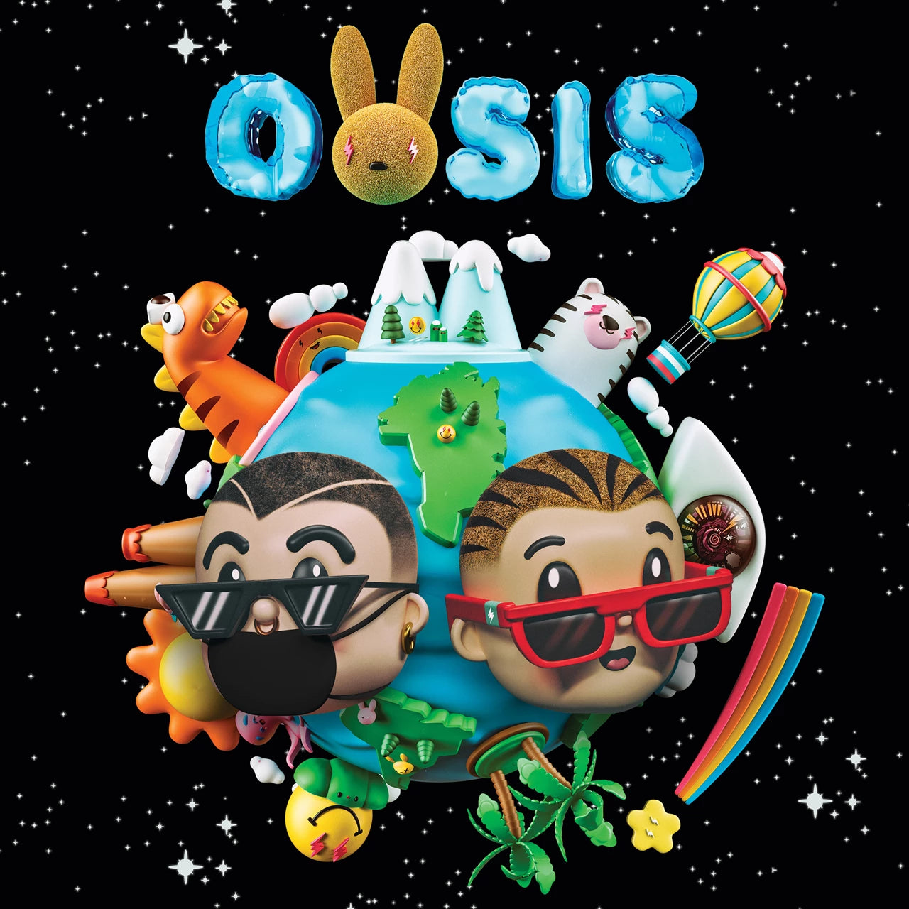 J Balvin / Bad Bunny - Oasis (Limited Edition Vinyl LP) (Polydor)