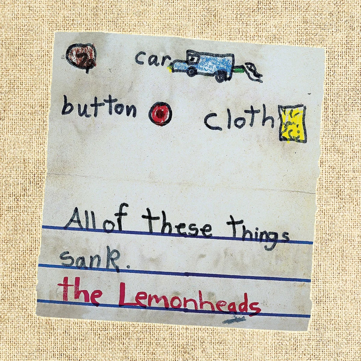 The Lemonheads - Car Button Cloth (30th Anniversary Edition) (White Vinyl LP) (Fire Records)