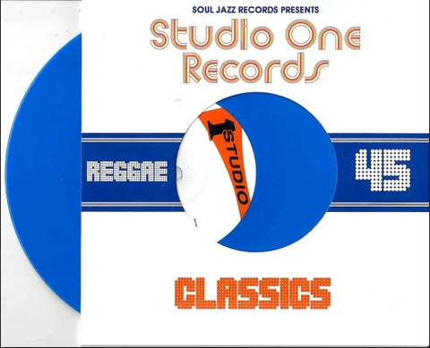Lord Tanamo & Jackie Mittoo - Keep On Moving / Totally Together (Blue Vinyl 7" Single) (Soul Jazz Records)
