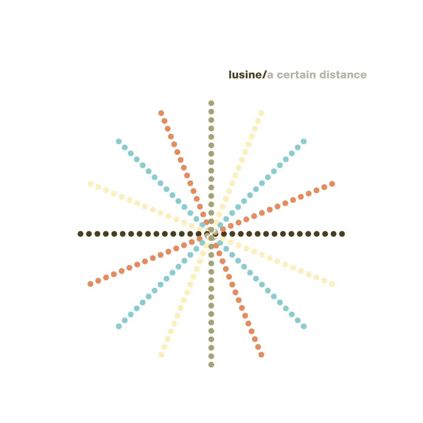 Lusine - A Certain Distance (2 x Transparent Orange & Teal Vinyl LP) (Ghostly International)