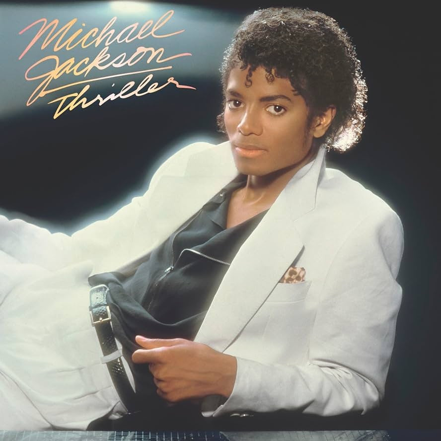 Michael Jackson - Thriller (Ltd Ed. Red/Black Marbled Vinyl LP) (Sony Music)