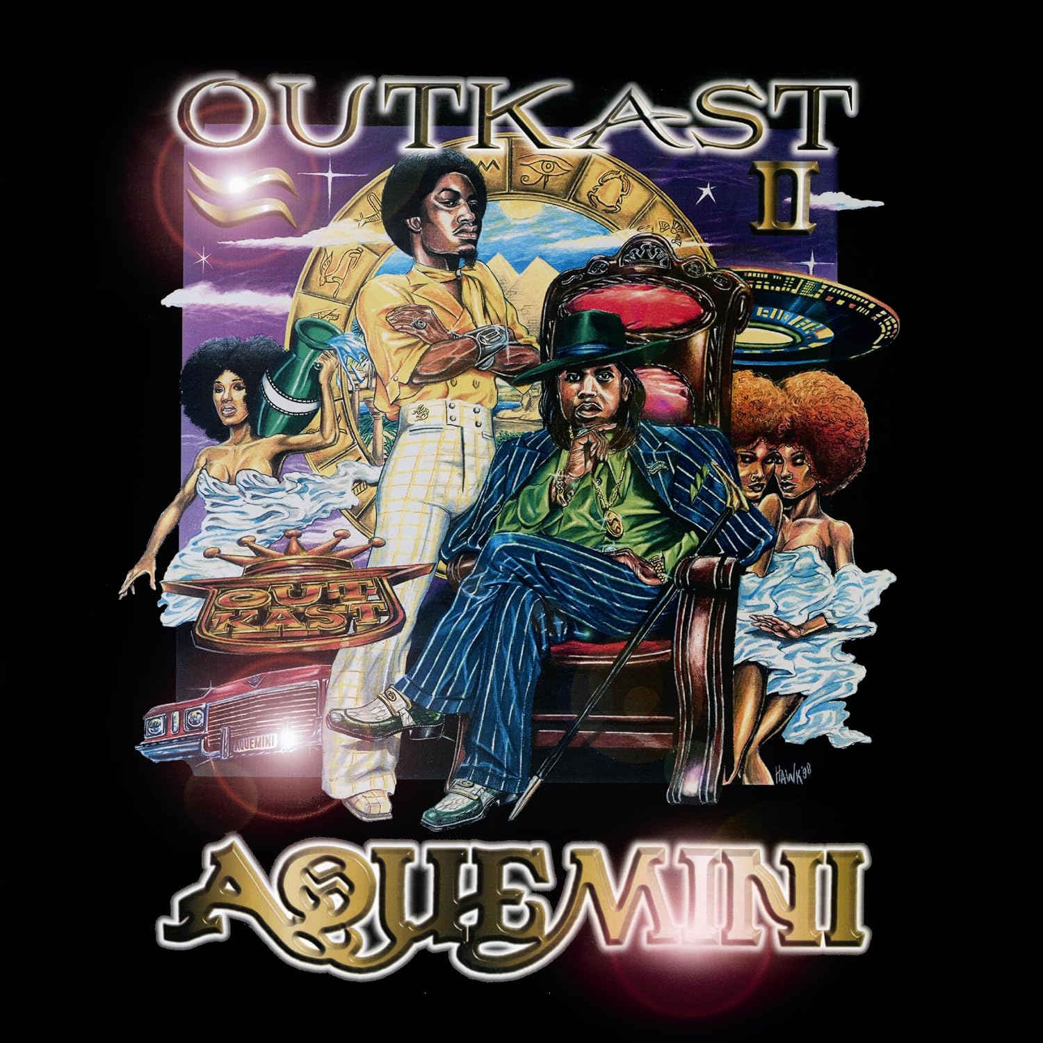 Outkast - Aquemini (2 x 'Pink Jelly Bloom' Vinyl LP) (Sony Music)