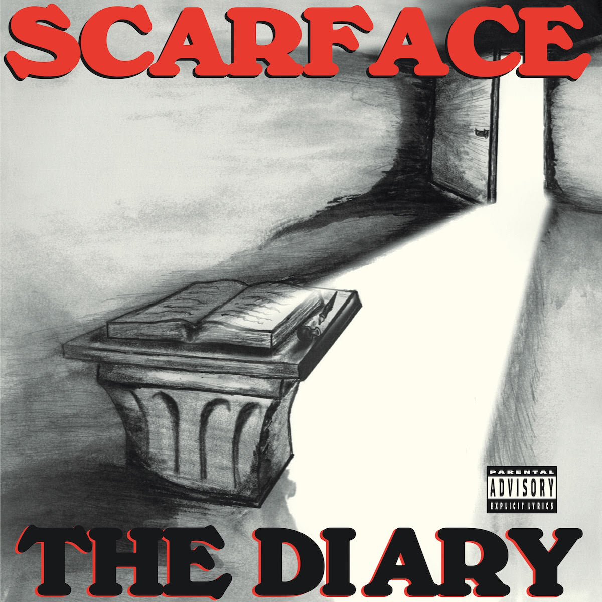 Scarface - The Diary (2026 Reissue) (2 x Opaque Red Vinyl LP) (Rap-A-Lot)
