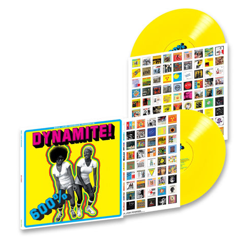 VA / Soul Jazz Records Presents - 600% DYNAMITE! Ska, Soul, Rocksteady, Funk and Dub in Jamaica (2 x Yellow Vinyl) (Soul Jazz Records)