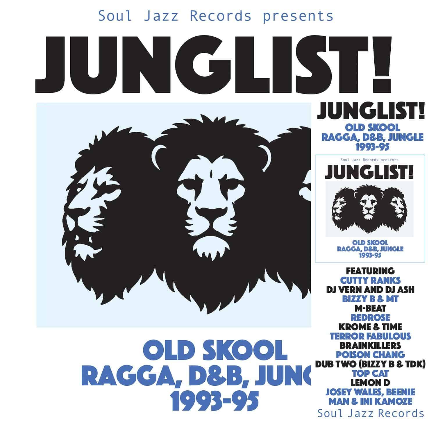 VA / Soul Jazz Presents - JUNGLIST! Old Skool Ragga, D&B, Jungle 1993-95 (2 x Vinyl LP) (Soul Jazz Records)