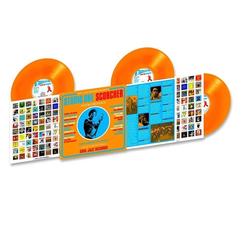 VA - Studio One Scorcher (3 x Transparent Orange Vinyl LP) (Soul Jazz)