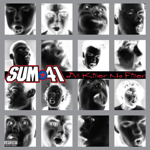 Sum 41 - All Killer No Filler (25th Anniversary, Limited Edition, 2 x Glow In The Dark Silver Vinyl LP) (Alternative Colour) (Ume)