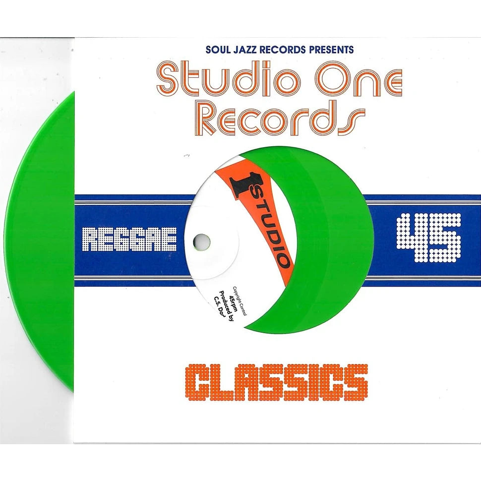 The Skatalites - Guns Of Navarone / Marcus Garvey (Green Vinyl 7" Single) (Soul Jazz Records)