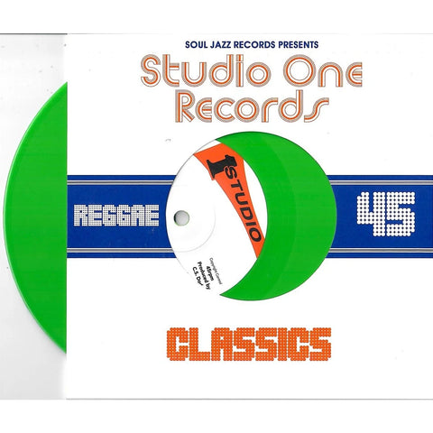 The Skatalites - Guns Of Navarone / Marcus Garvey (Green Vinyl 7" Single) (Soul Jazz Records)