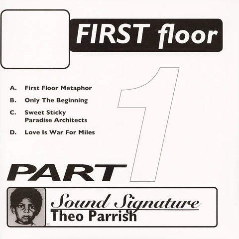 Theo Parrish - First Floor Part 1 (2 x Smokey Vinyl LP) (Peacefrog)