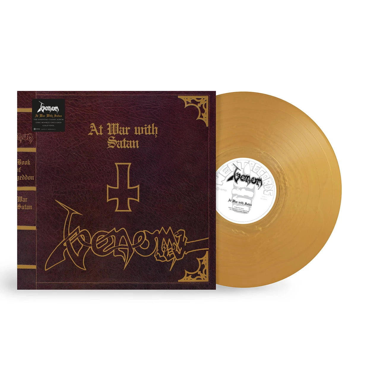 Venom - At War With Satan (Gold Vinyl LP) (BMG)