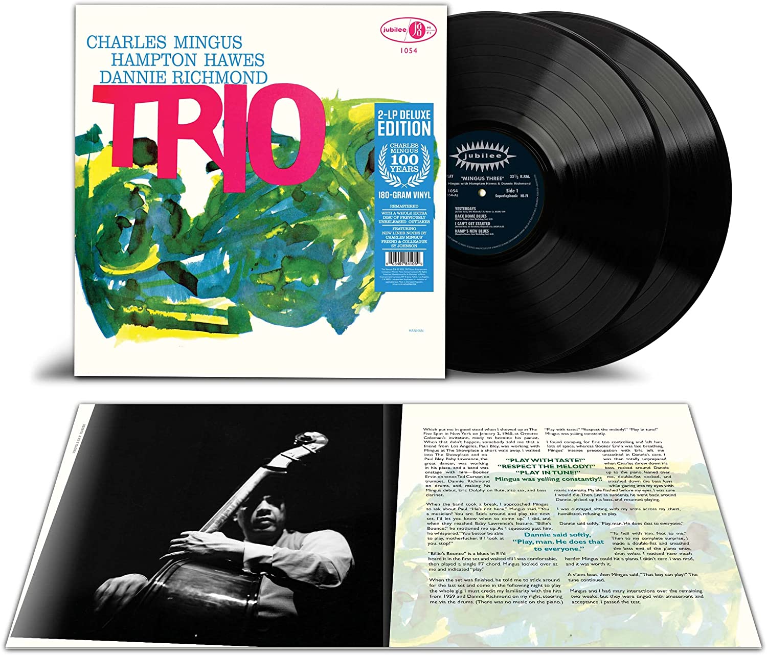 Charles Mingus with Danny Richmond & Hampton Hawes - Mingus Three (PLG UK Catalogue)